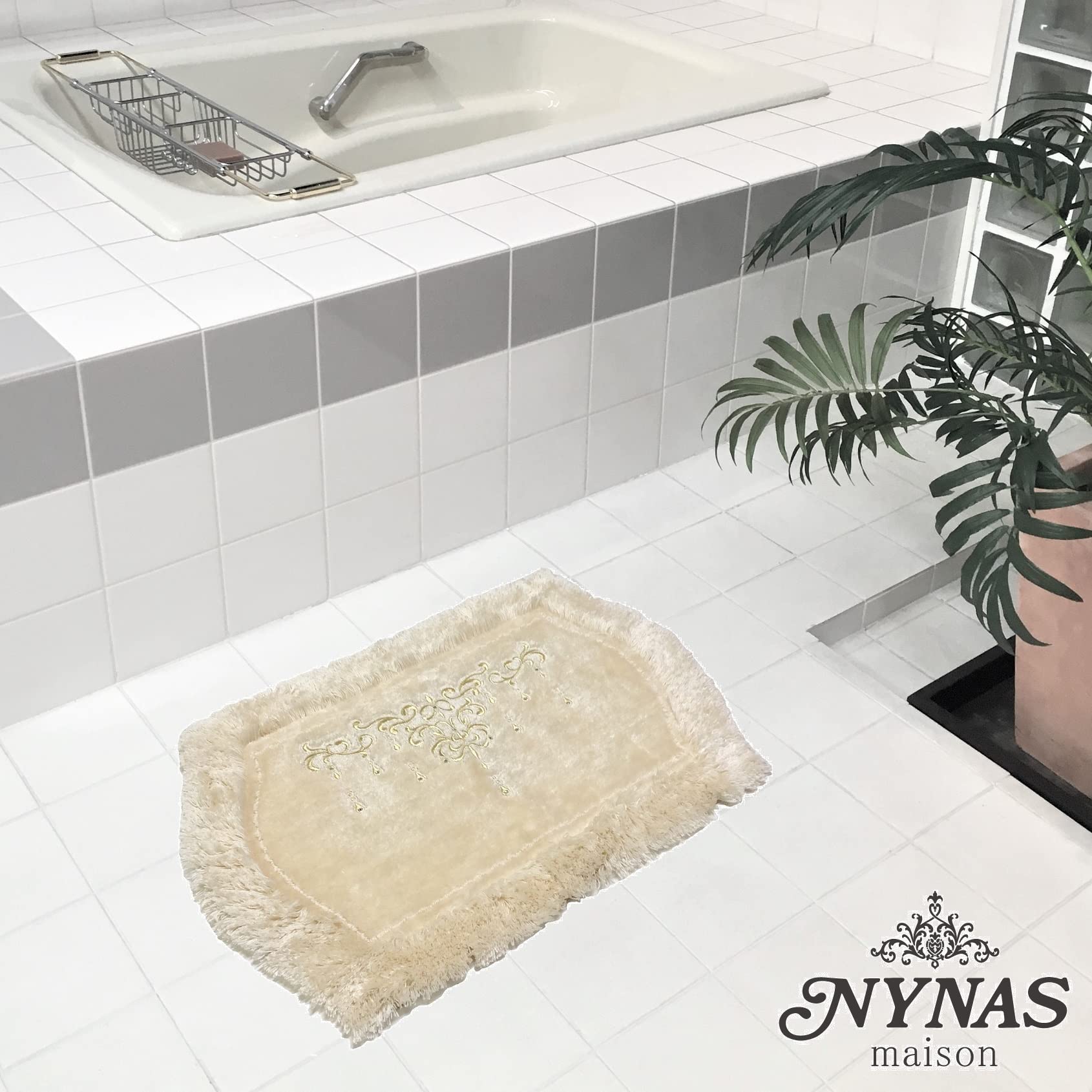 Amazon|センコー NYNAS シャンティ 2 バスマット インテリアマット 約 Amazon|センコー NYNAS シャンティ 2 バスマット インテリアマット 約